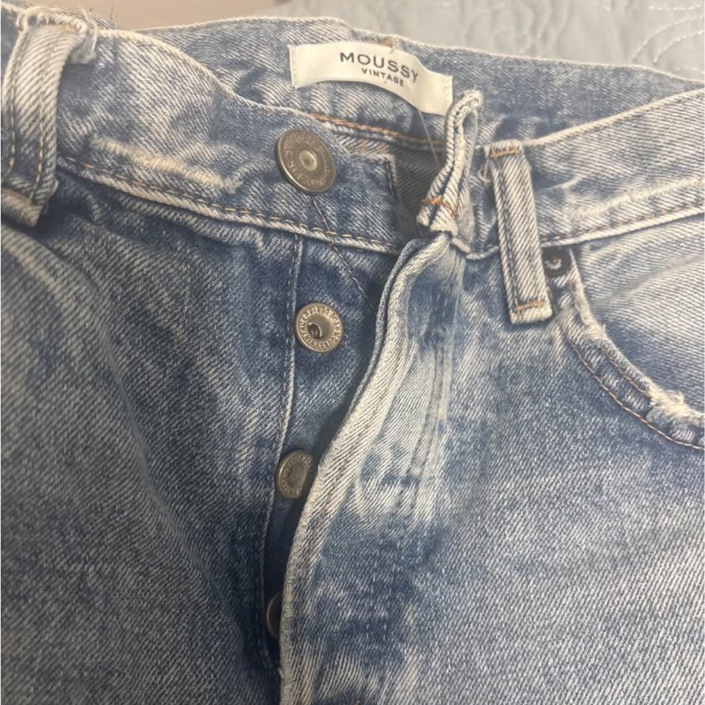 Moussy Vintage Light Blue Women's Boot Cut Jeans